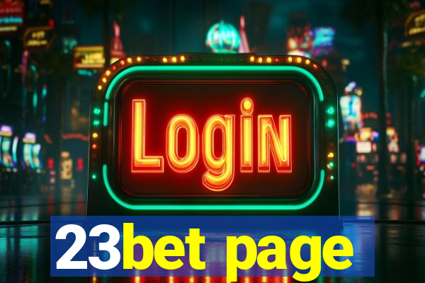 23bet page