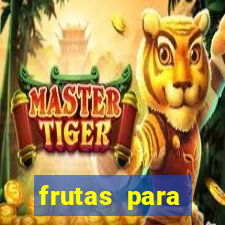 frutas para imprimir e recortar