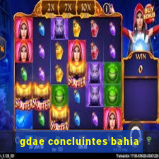 gdae concluintes bahia