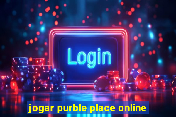 jogar purble place online