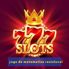 jogo de matematica reciclavel