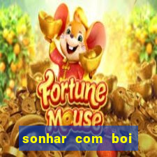 sonhar com boi branco jogo do bicho