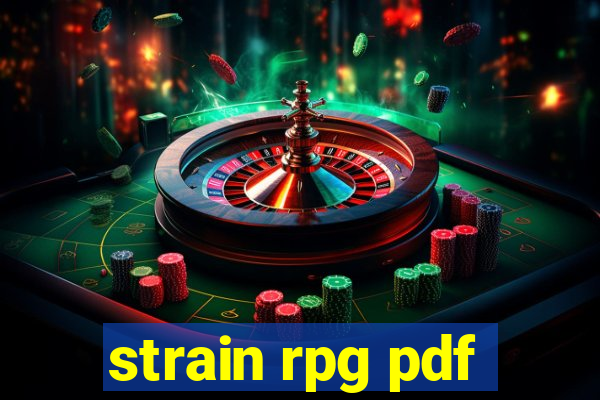 strain rpg pdf