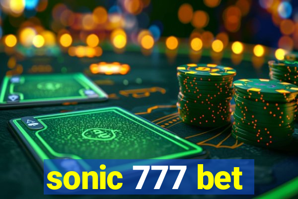 sonic 777 bet