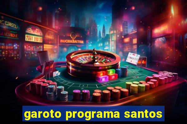 garoto programa santos