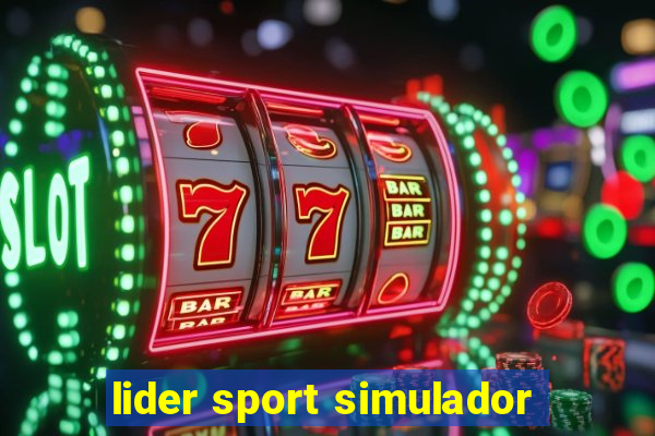 lider sport simulador