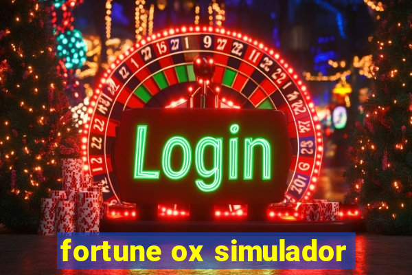 fortune ox simulador